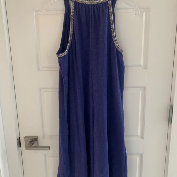 EUC Sonoma Embroidered Neckline Dress - Picture 5 of 5